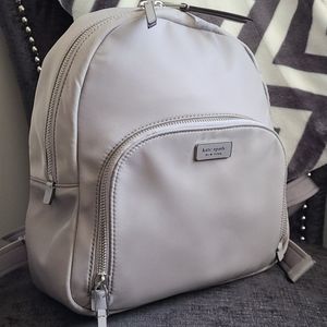 NWT!! Kate Spade medium sized gray backpack